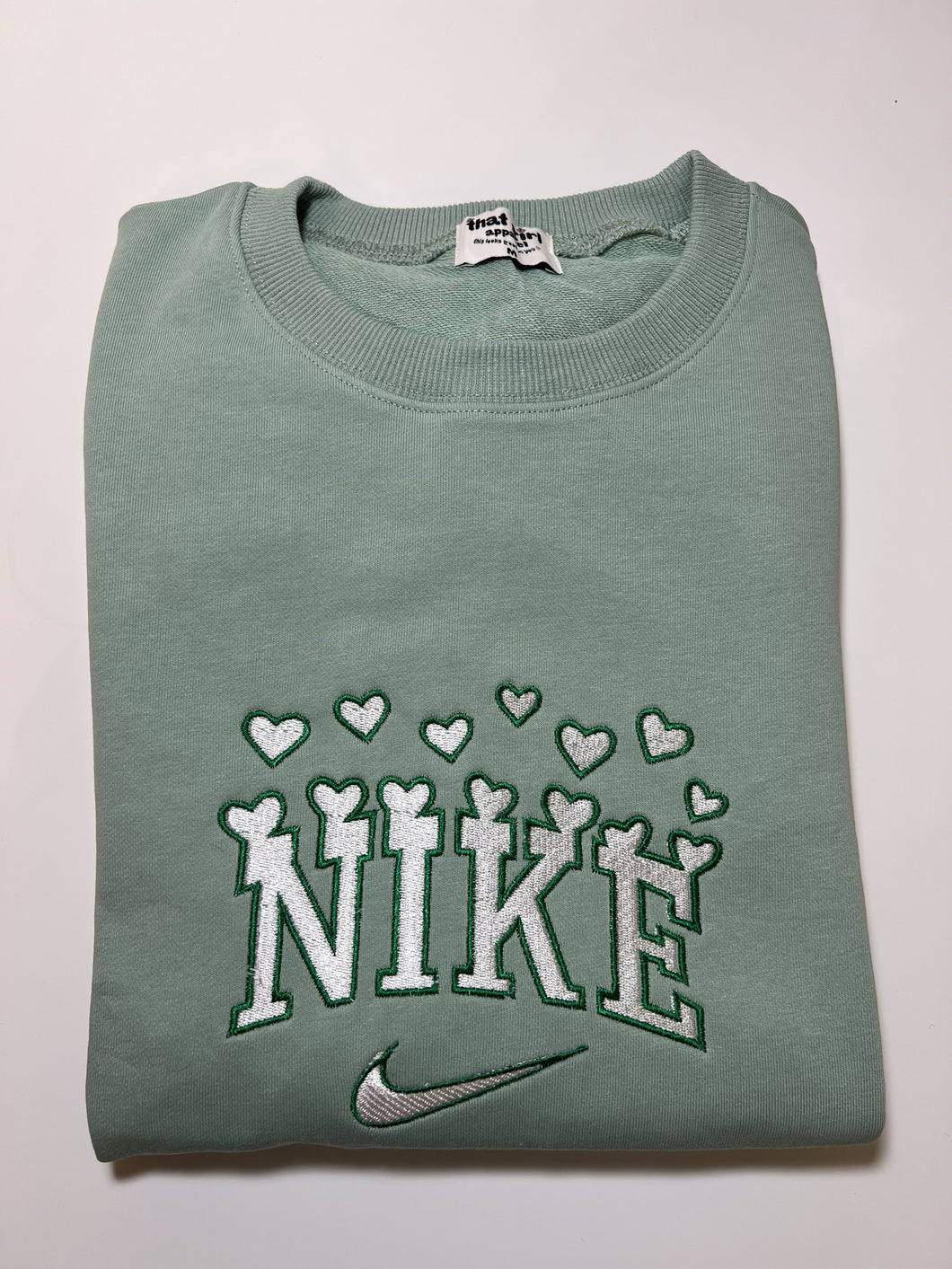 Nike Hearts in Matcha