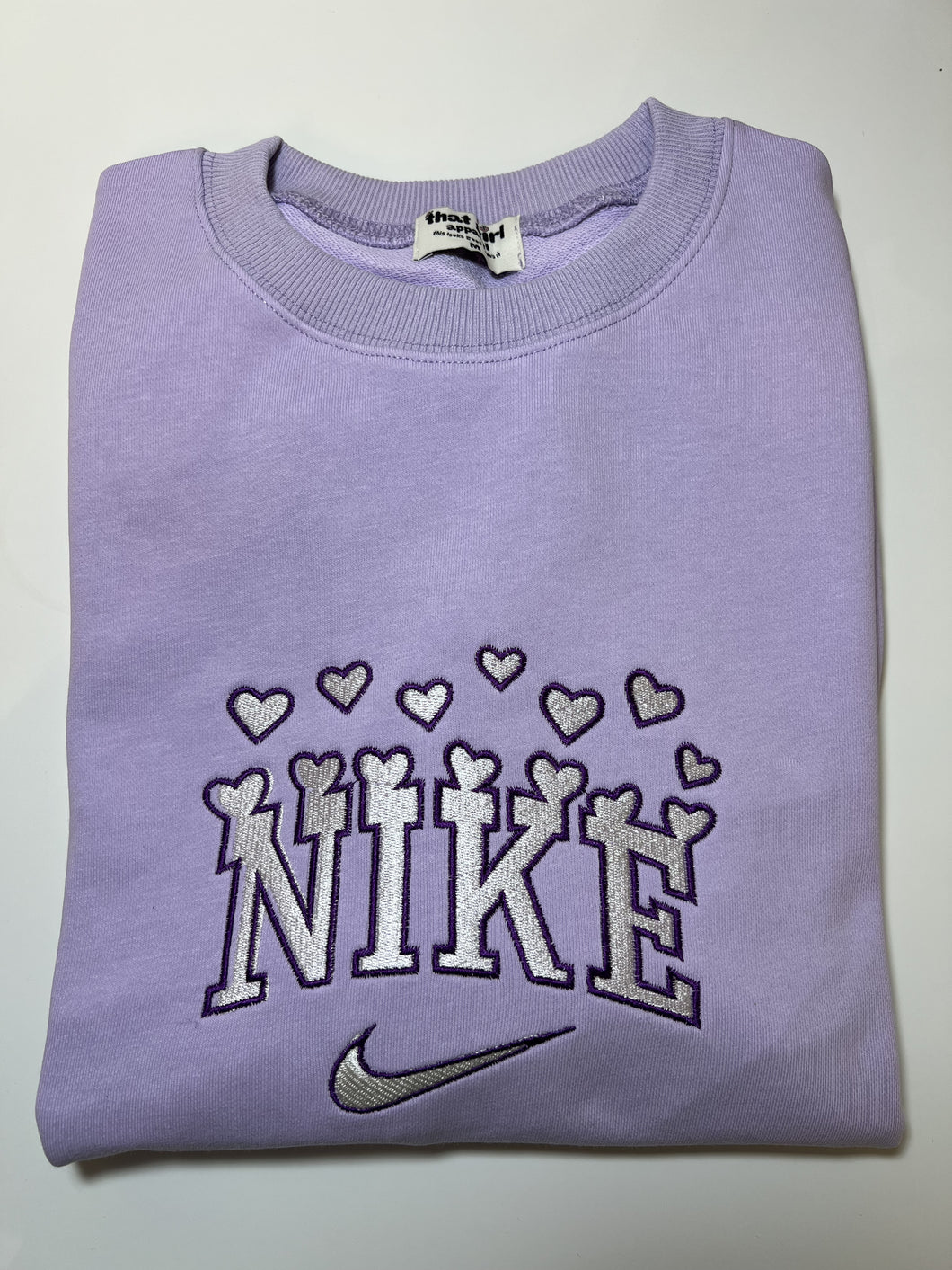 Nike Hearts in Lilac